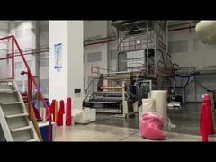 Trzywarstwowa koekstruzja linii folii dmuchanej