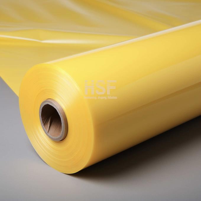 Close-up view of 40μm CPP film texture and clarity